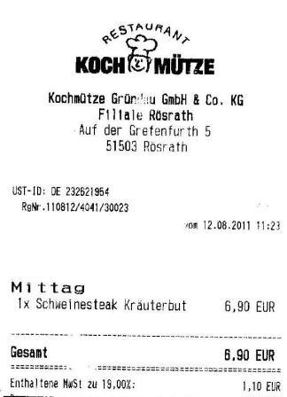 htoh Hffner Kochmtze Restaurant